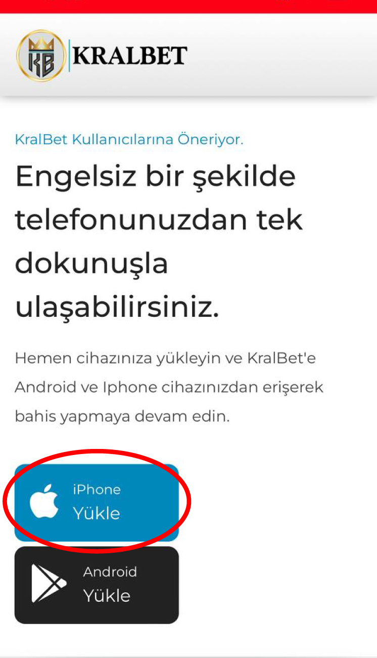 KralBet iOS